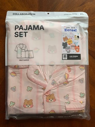 Customer photo review of ZEROBASEONE - SPAO WITH ZERONI 2ND COLLECTION SHORT SLEEVE PAJAMA SET