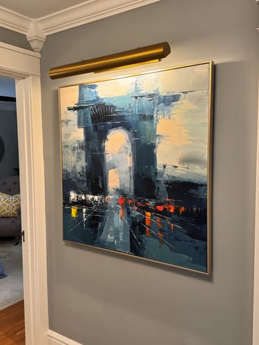 Customer review photo for Colorful Painting #CA173