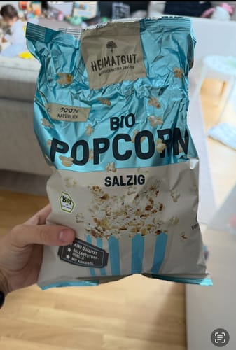 Customer photo review of Bio Popcorn Salzig