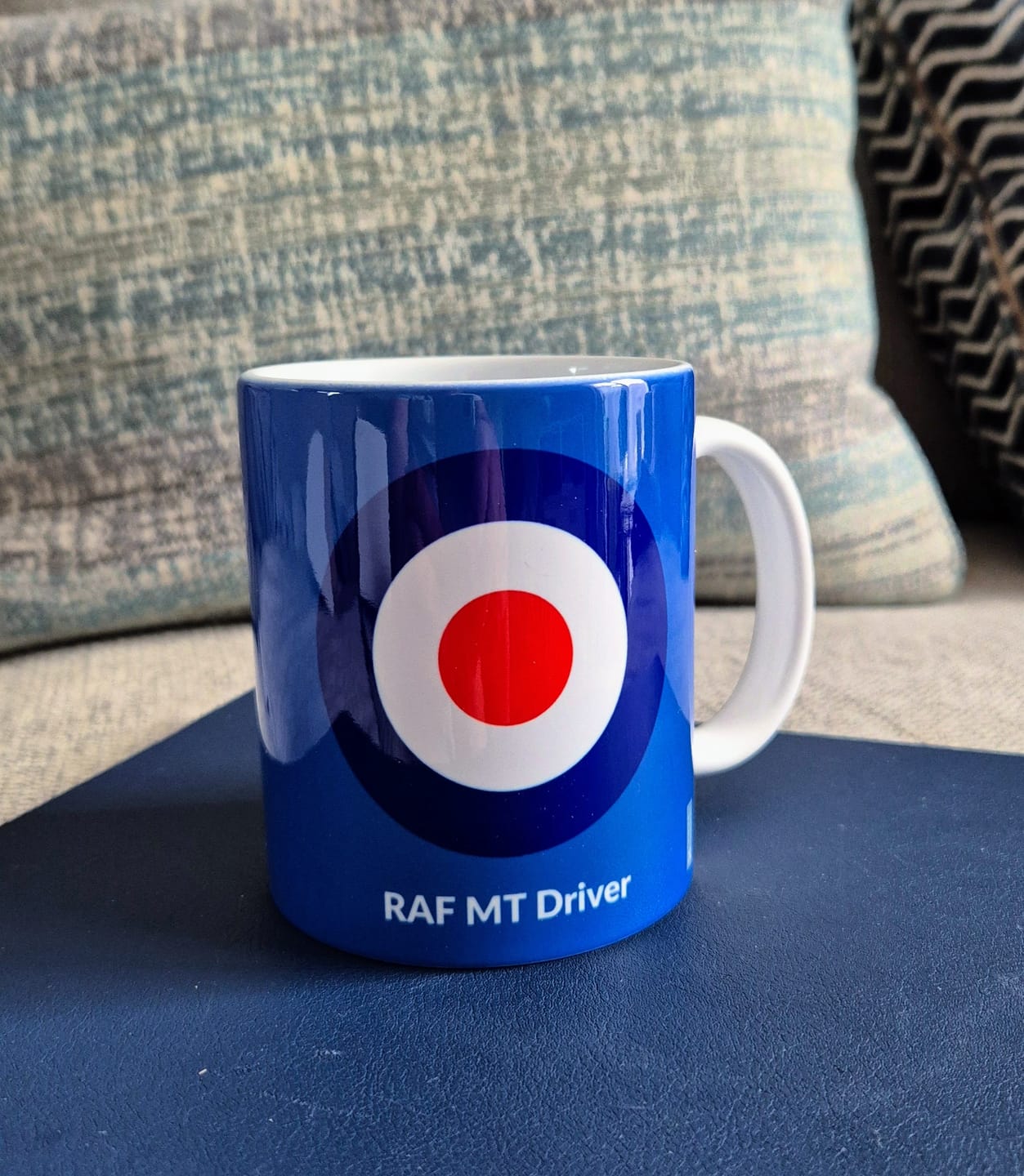 Customer photo review of Personalised RAF Ranks Mug
