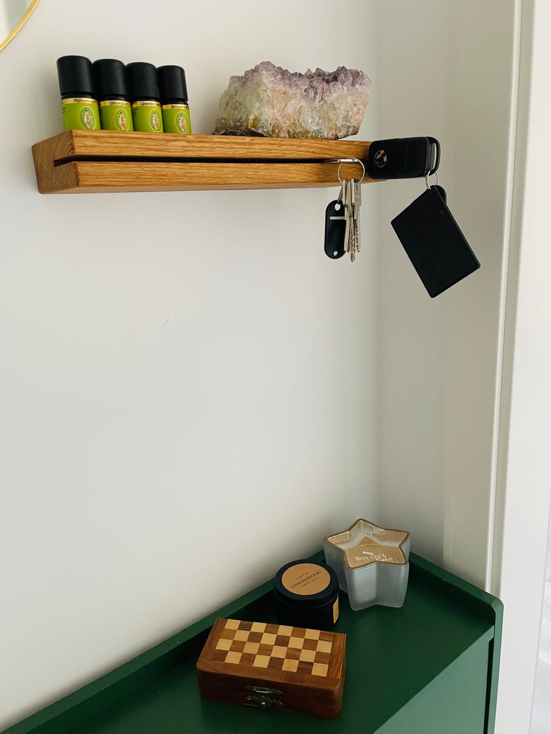 Customer photo review of Schlüsselbrett TALEA aus Holz