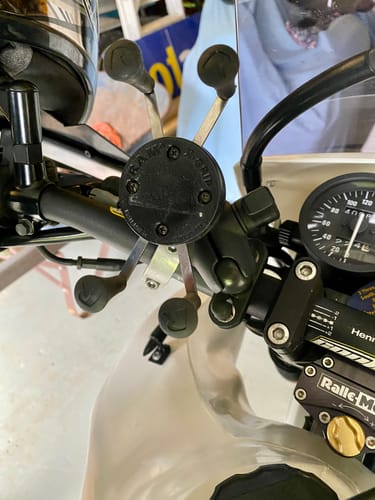 Customer photo review of RAM (4 qty) RAM X-Grip® Post Caps (RAP-UN-CAP-4U)