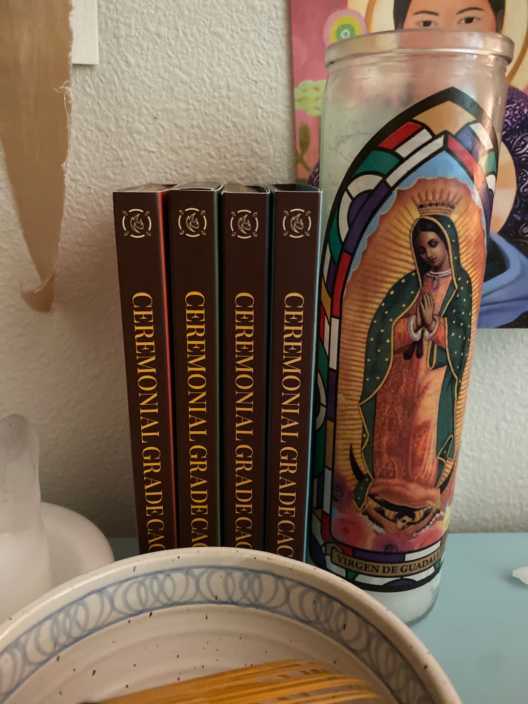 Customer photo review of Sacred Element Ceremonial Cacao Blends Variety Box, Organic (4 bars – 3.5 oz each)