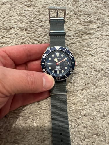 Customer photo review of Five Eye Nylon Watch Strap - Solid