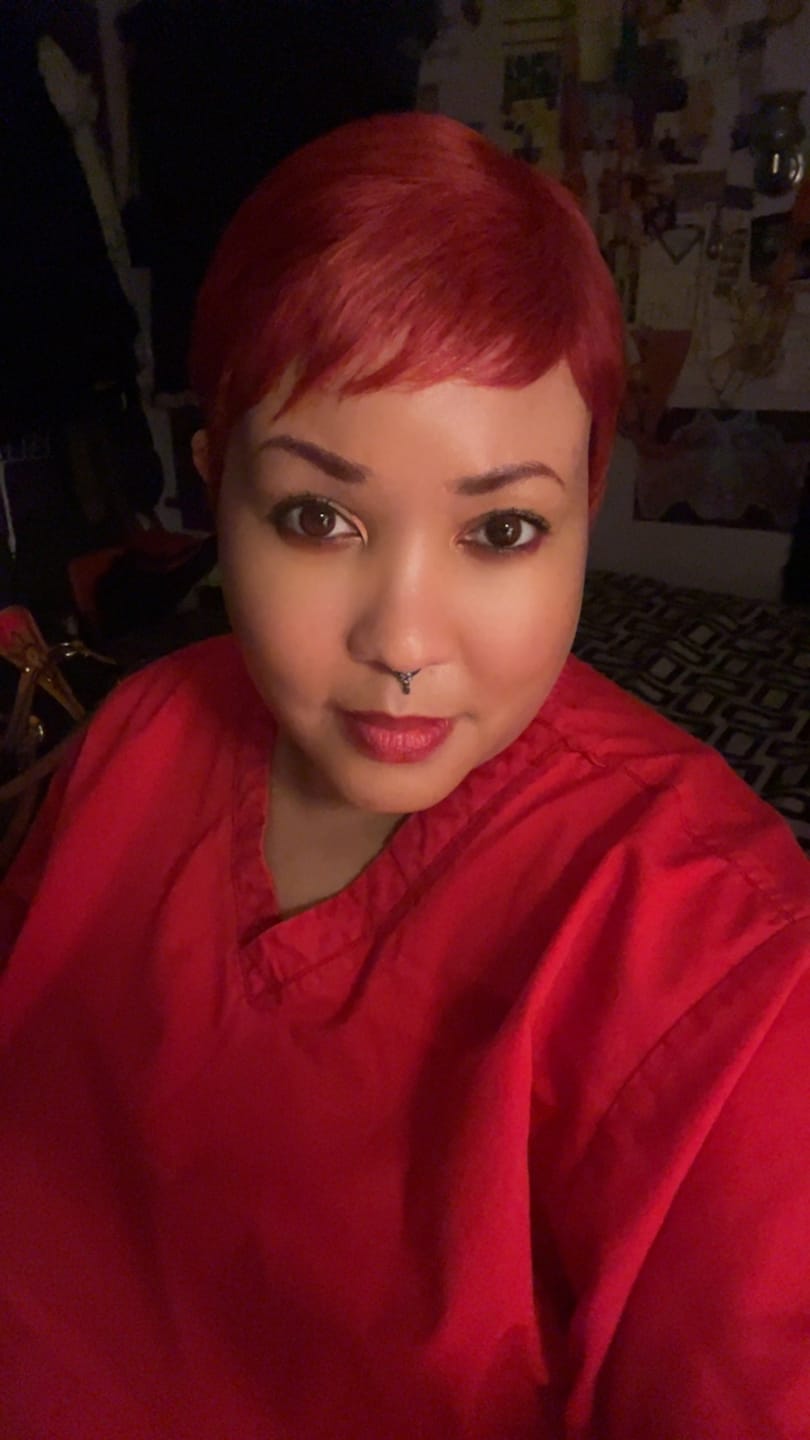 Customer photo review of Sensationnel Instant Fashion Wig - RUBY