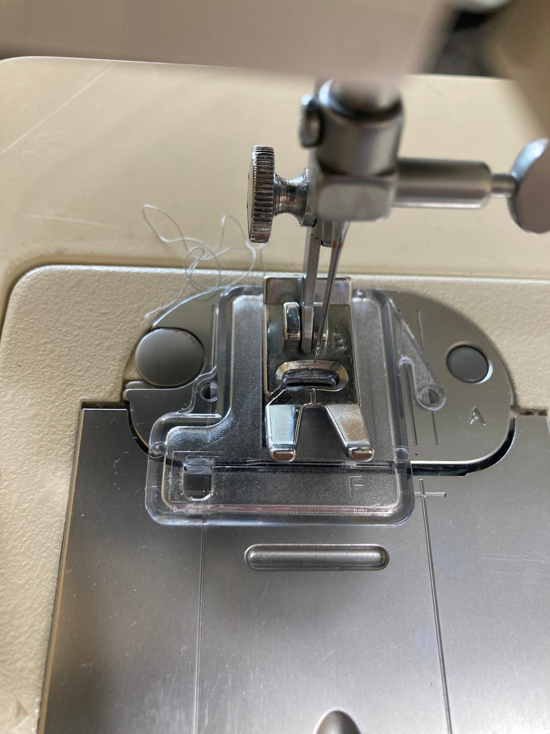 Customer photo review of Feed Cover Plate, Singer #313117