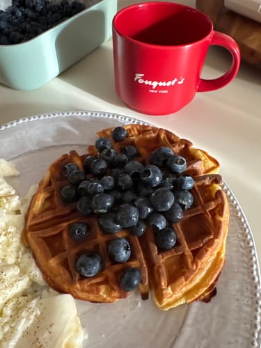 Customer photo review of Zen Protein Waffles - Classic