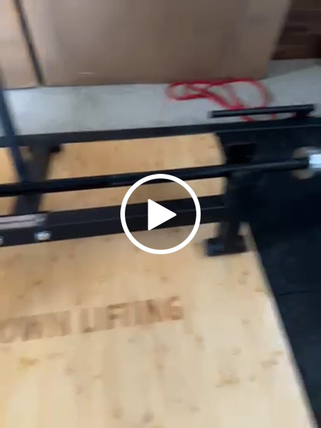 Customer video review of 1,500lb Olympic Bar