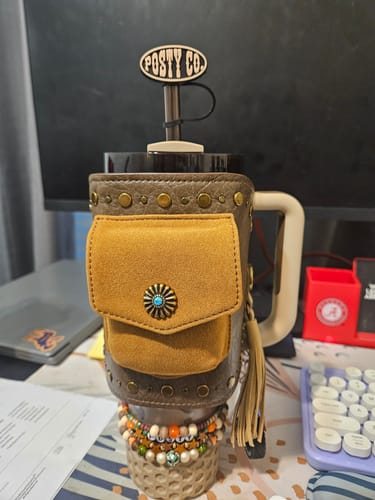 Customer photo review of Posty Remix WAFFLE Tumbler Boot -fits 20-40oz