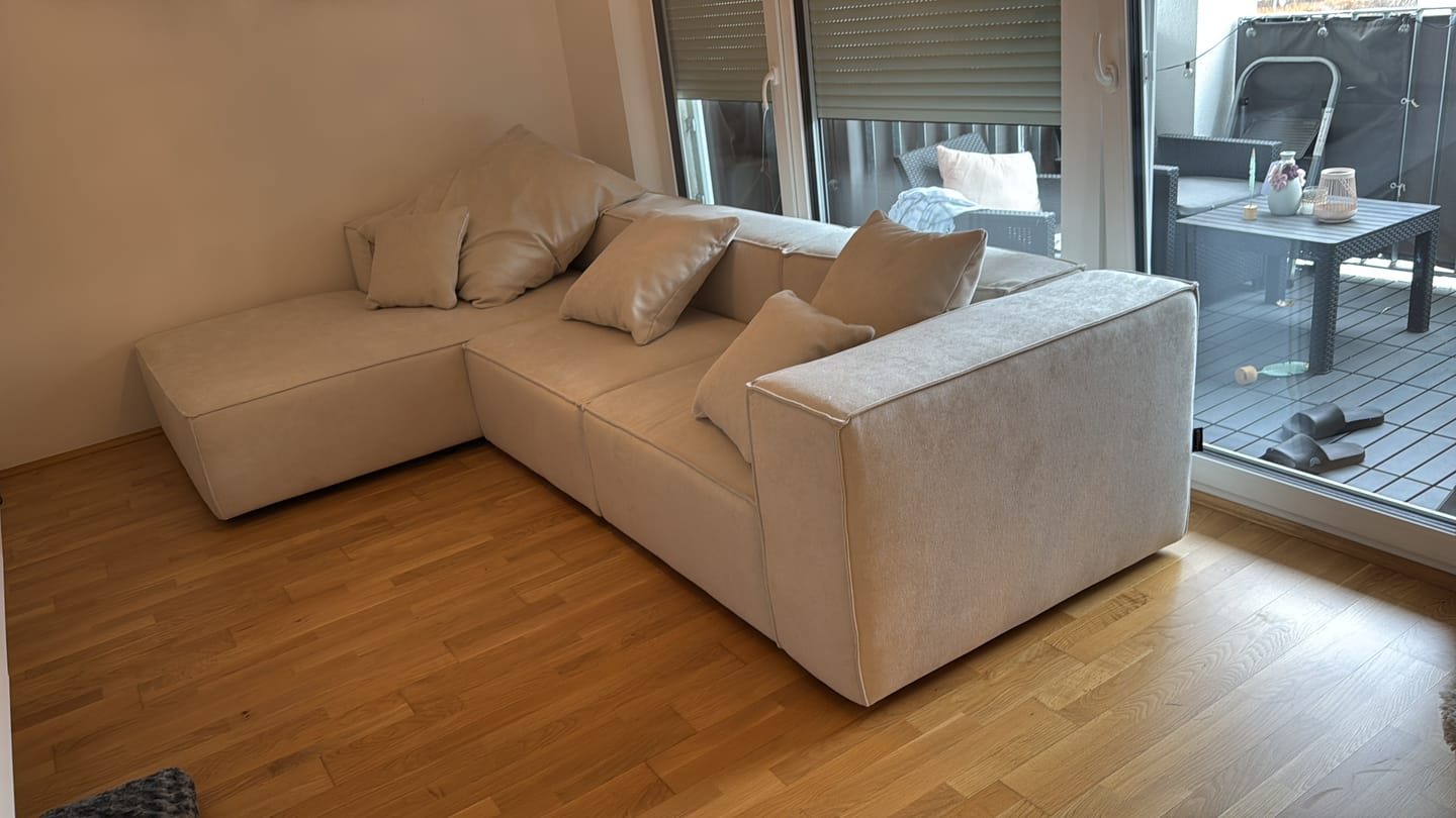 Customer photo review of Modulares L Ecksofa Sewilla