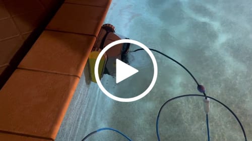 Customer video review of Maytronics Dolphin X25 - Robotic Pool Cleaner