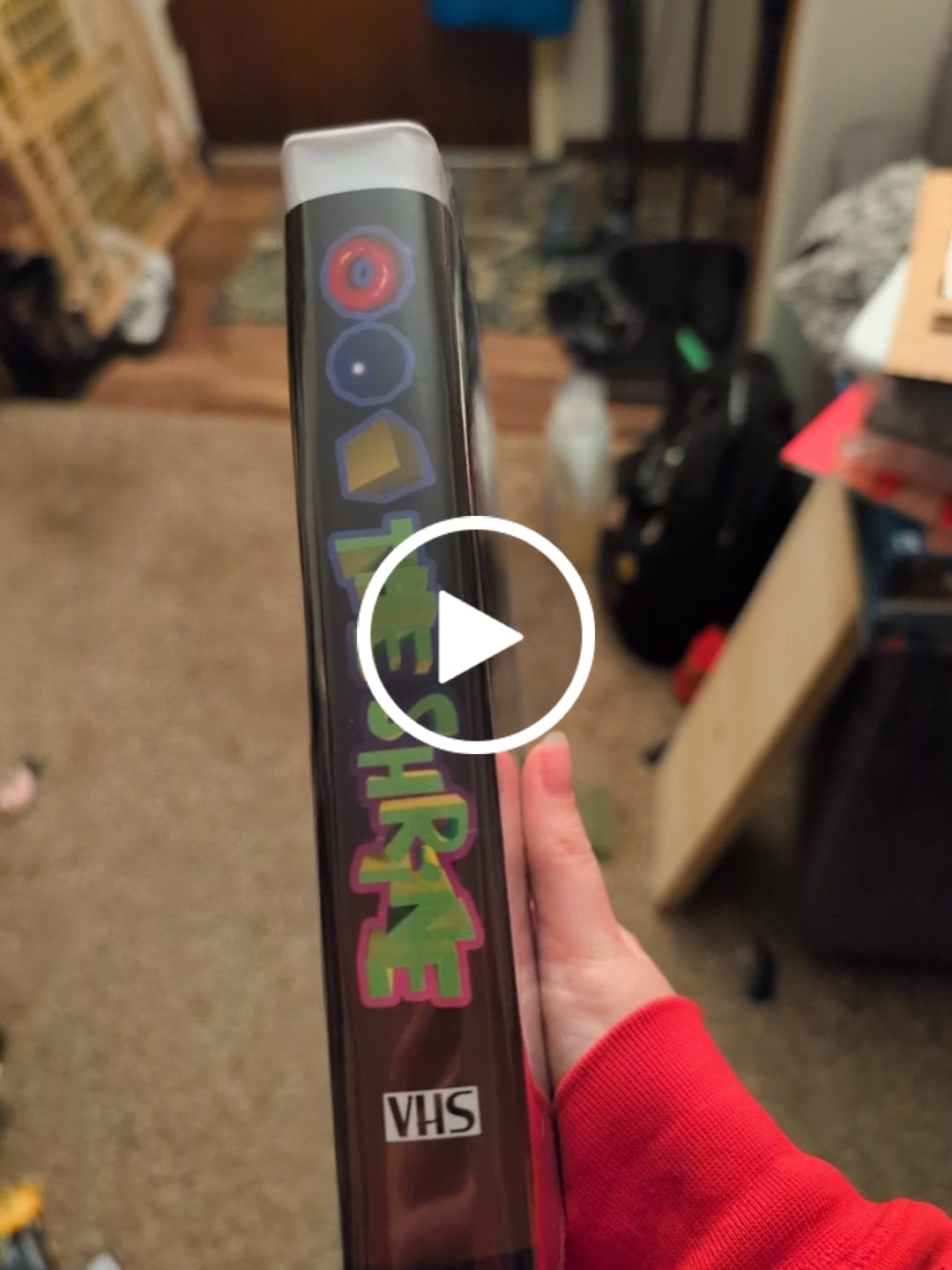 Customer video review of Replacement VHS White Clamshell Case