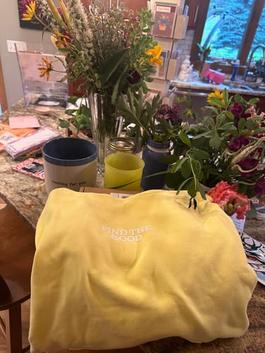 Customer photo review of Summer Core Find The Good Hoodie
