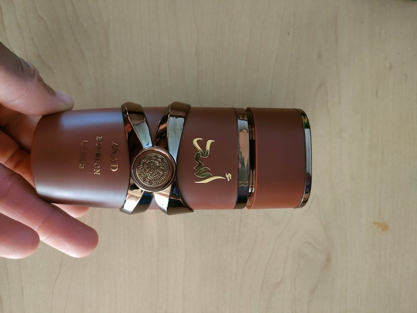 Customer photo review of Asad Bourbon lattafa edp 100ml