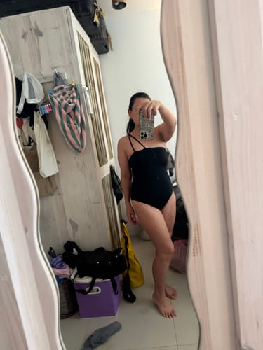 Customer photo review of Nyra Double String One Piece Swimwear