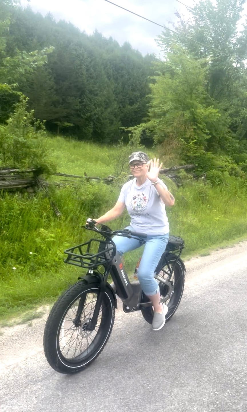 Customer photo review of FD Eden Step-thru Electric Bike
