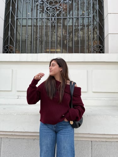 Customer photo review of SWEATER LINA BURDEO