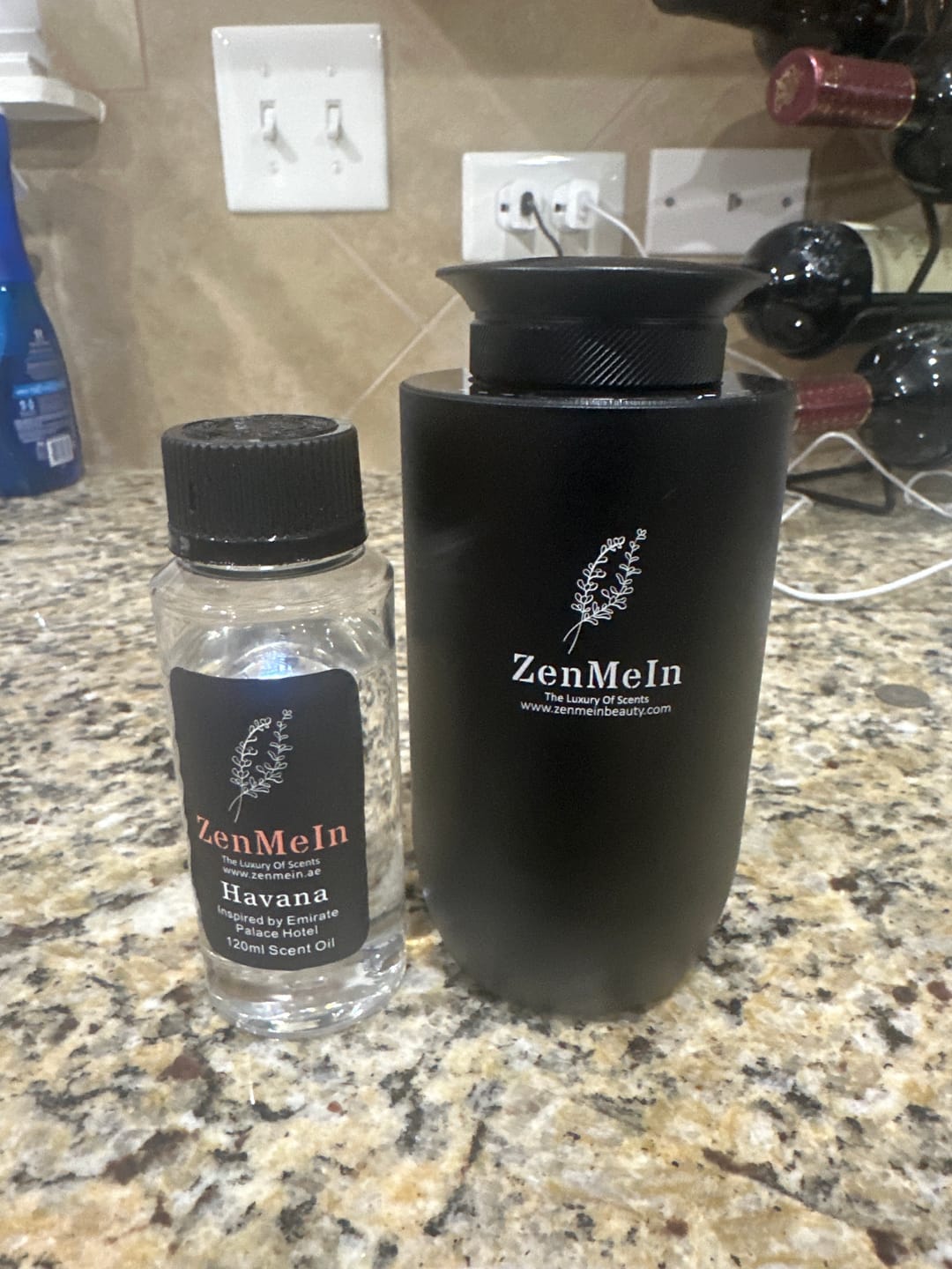 Customer photo review of Luxe Collection Essential Aroma Oils