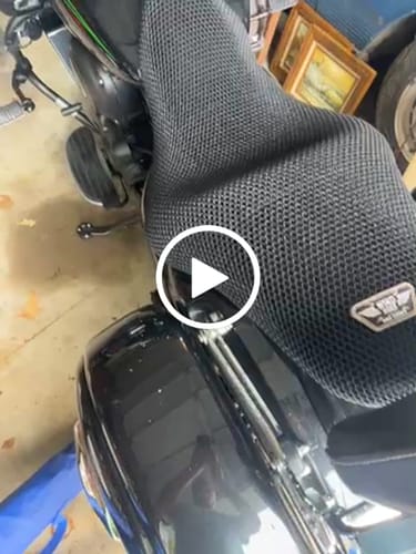 Customer video review of Wind Rider Seat Cover