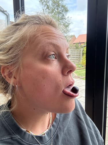 Customer photo review of Mushroom Gummies