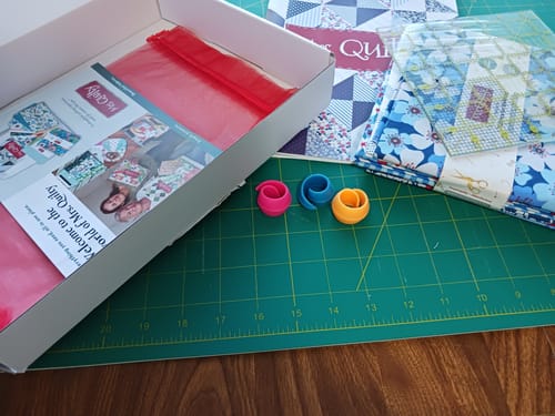 Customer photo review of Mrs Quilty Subscription Box