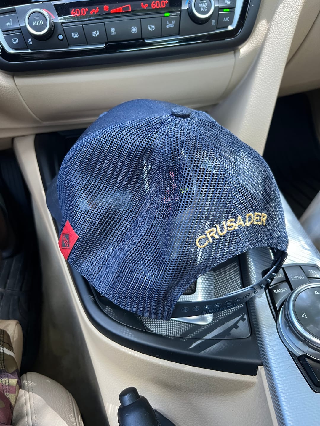 Customer photo review of SNAPBACK HOSE HAT WITH CUSTOM BACK OF HAT