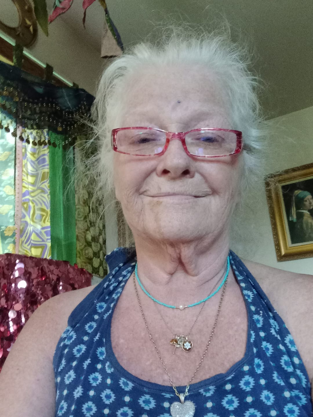 Customer photo review of Freshwater Pearl Necklace (4 Color Options)