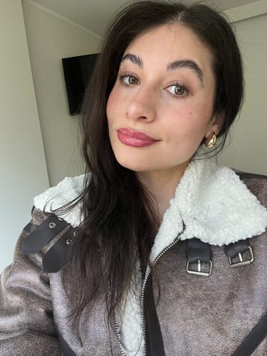 Customer photo review of CHAQUETA CAZADORA ZARA CAQUI/CAFÉ