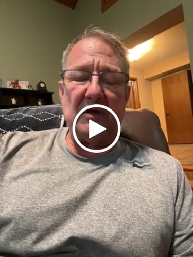 Customer video review of E-book
