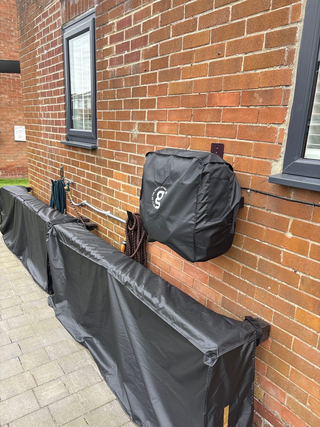 Customer photo review of Grandfalls Retractable Pressure Washer Plus