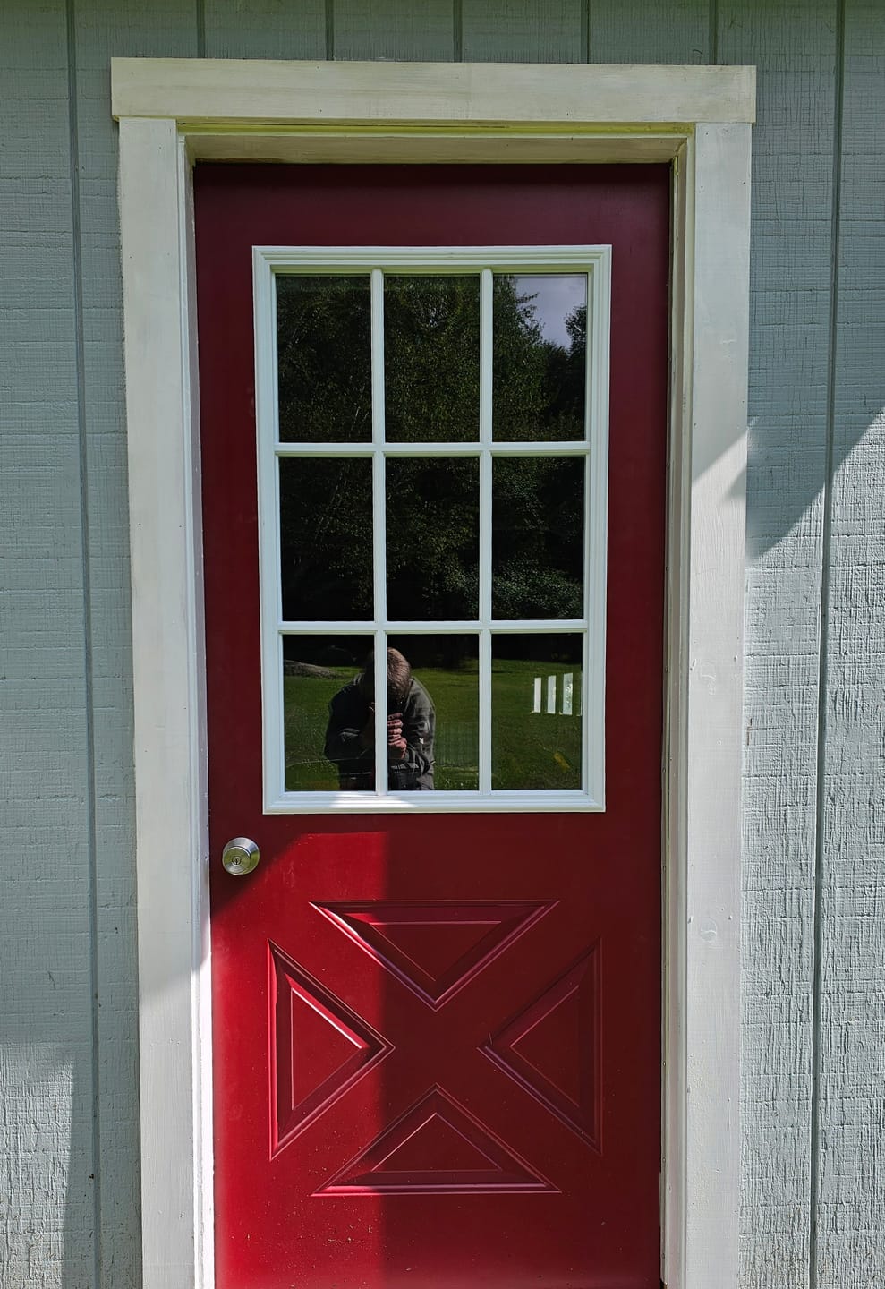 Customer photo review of Half Lite Frame Kit with 9 Grids