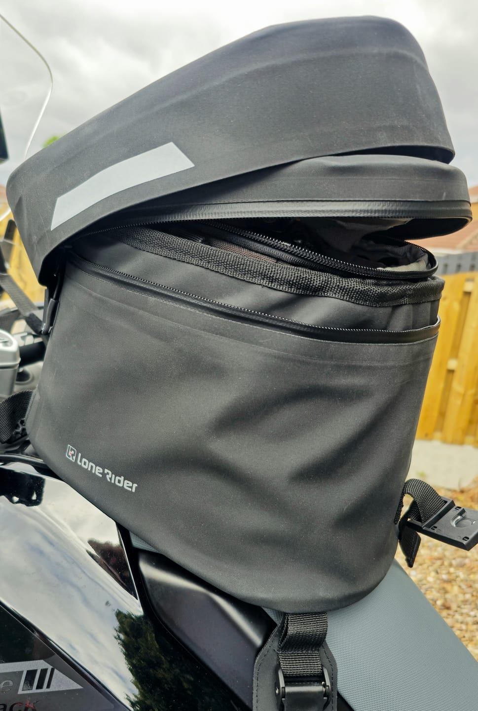 Customer photo review of Ranger Tank Bag