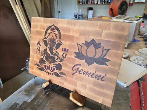 Customer photo review of Custom Inlay Builder Kit