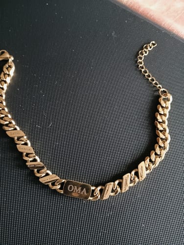 Customer photo review of Familieschakel Armband Voor Oma