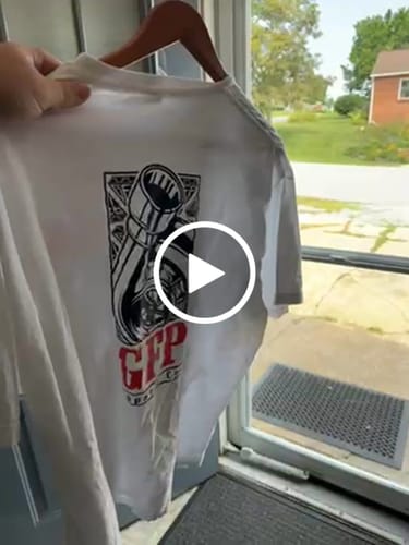 Customer video review of TURBO TEE