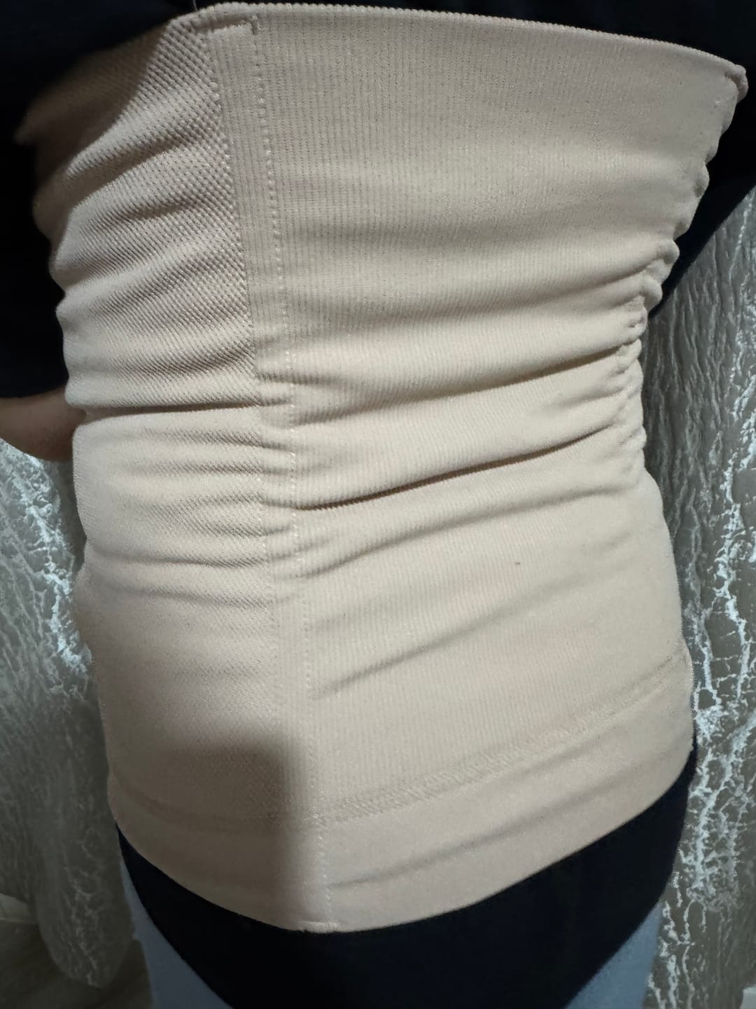 Customer photo review of Microfiber Waist And Abdomen Control Corset