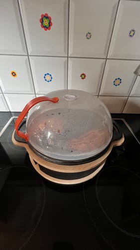 Customer photo review of Hotty Halo Cast Iron