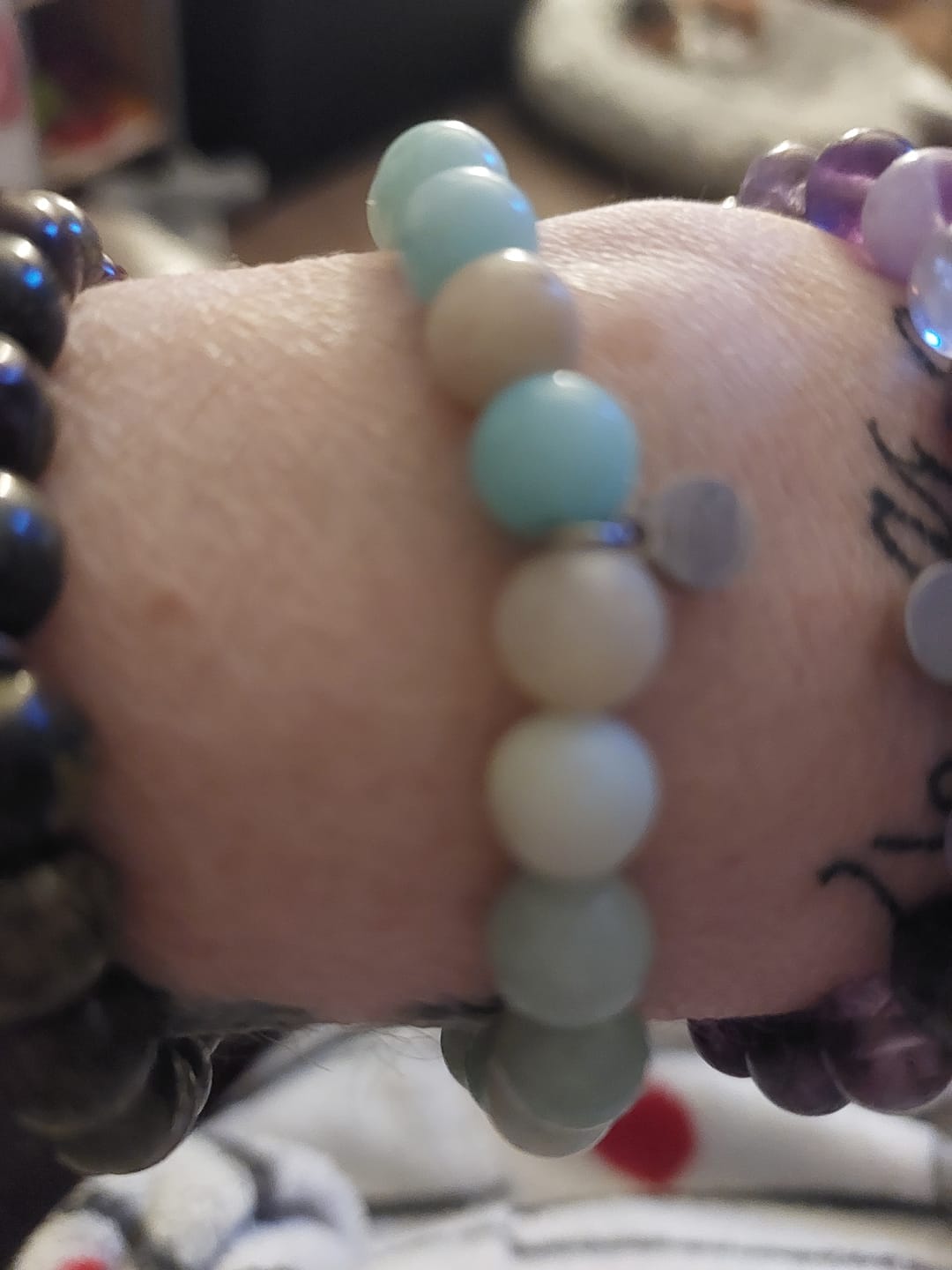 Customer photo review of Multi-Amazonite Bracelet