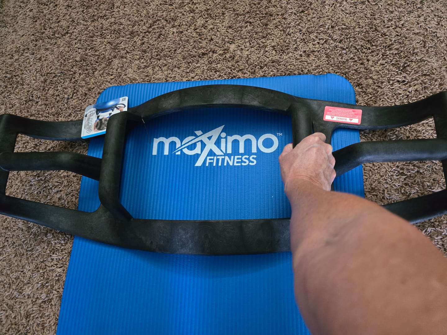 Customer photo review of HELM (Push Up Bar)