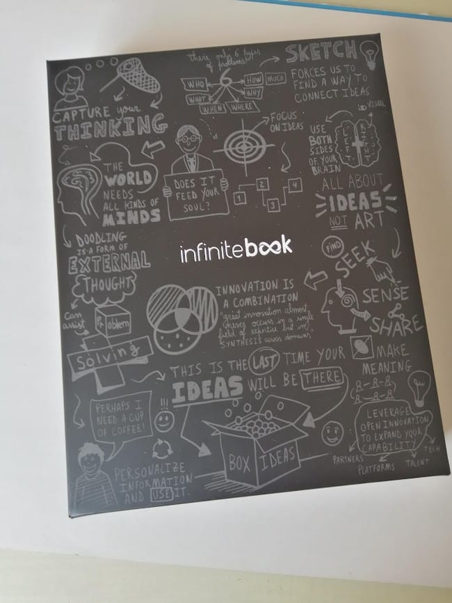 Customer photo review of Infinitebook Planner A5 Black