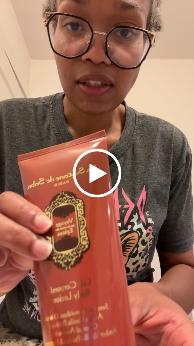 Customer video review of Body Lotion - Ayurvedic Treatment - Amber Vanilla Patchouli Journey To The Spices Route