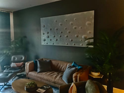 Customer review photo for Plaster Art Texture Painting #SG356