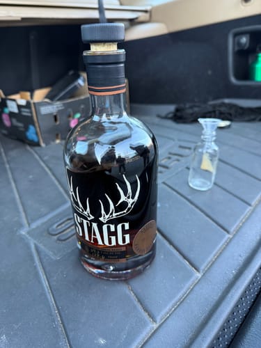 Customer photo review of Stagg 128.4 Barrel 018 - Kentucky Straight Bourbon Whiskey K.W.S. Edition (750ml)