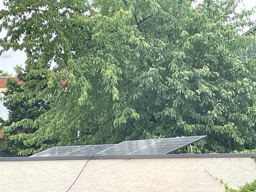 Customer photo review of ValkBox3 Aufständerung Solarmodul für Flachdach Bodenmontage Halterung Module