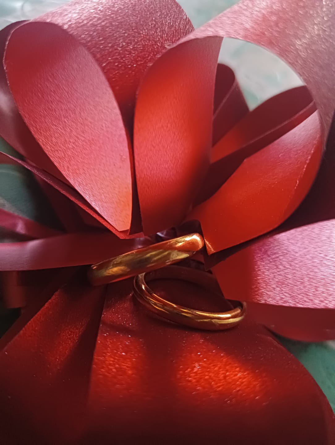 Customer photo review of Classic Plain Wedding Rings