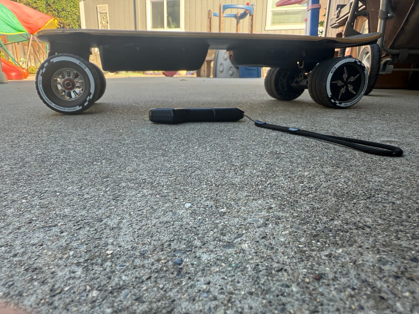 Customer photo review of Meepo Cyclone 107s Rubber Wheels – Exclusive 107mm Comfort Grip Upgrade