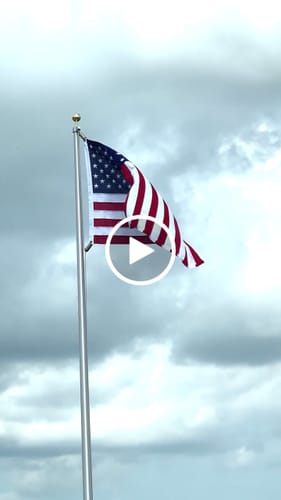 Customer video review of Ultra Heavy Duty American Flag - 2-ply Polyester - Made In USA