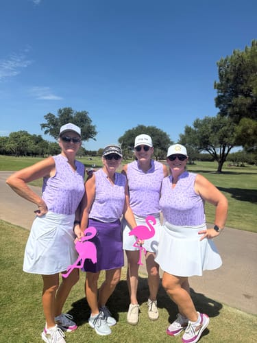 Customer photo review of Wild West Women's Sleeveless Polo