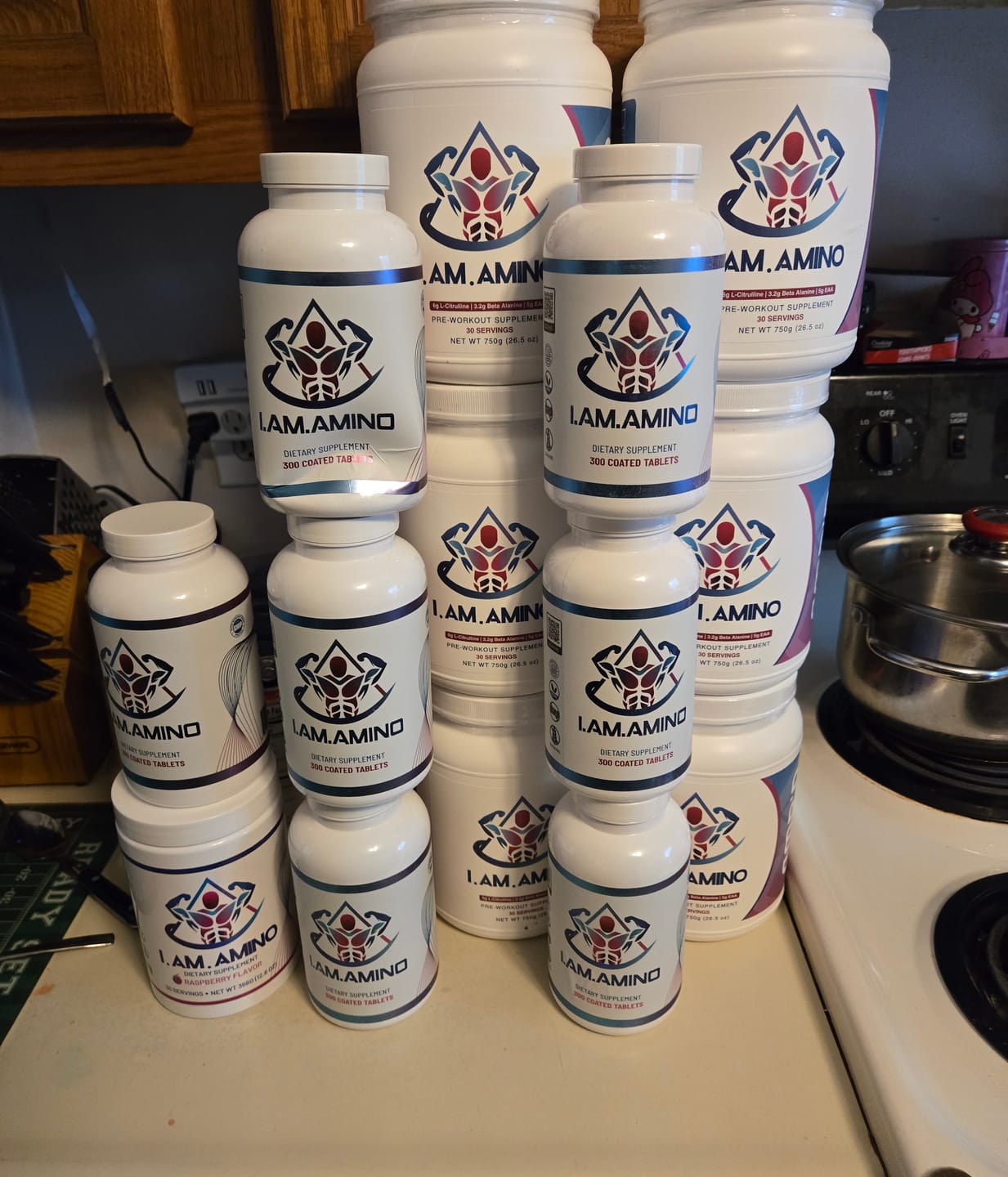 Customer photo review of AMP'd (Pre-Workout)