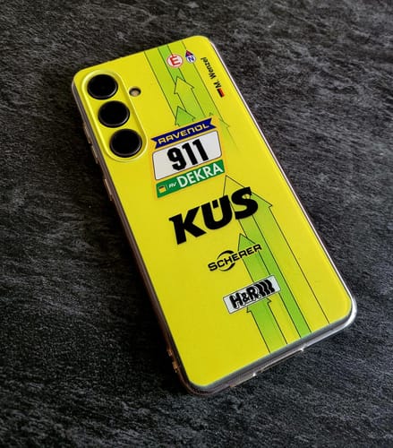 Kundenbewertung mit Foto zu Grello Porsche GT Livery - Individuelle Handyhülle für Samsung
